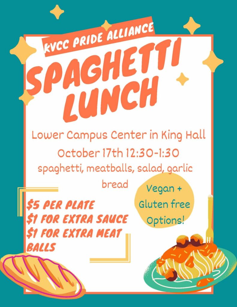 Spaghetti Lunch Flyer